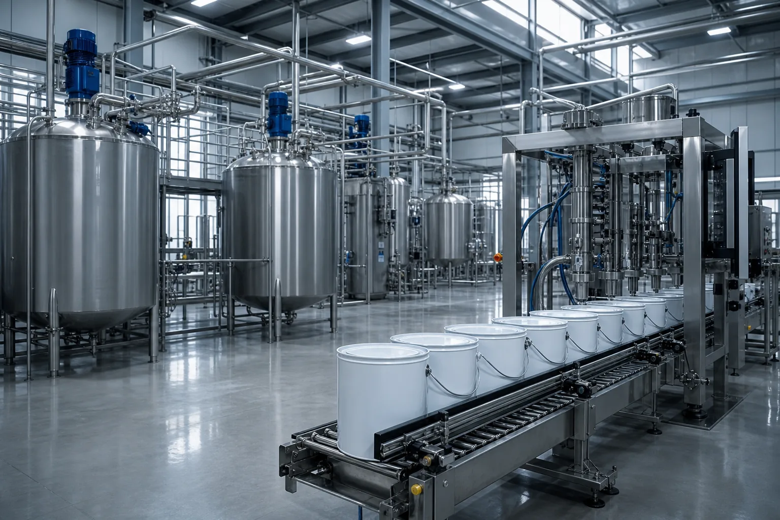 DAYU-X functional material production and filling environment