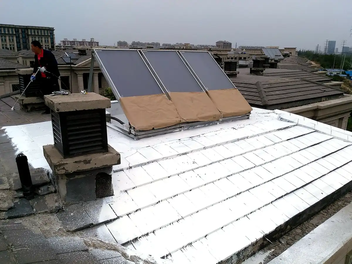 Concrete and Tile Roof Reflective Application, Concrete and tile roof