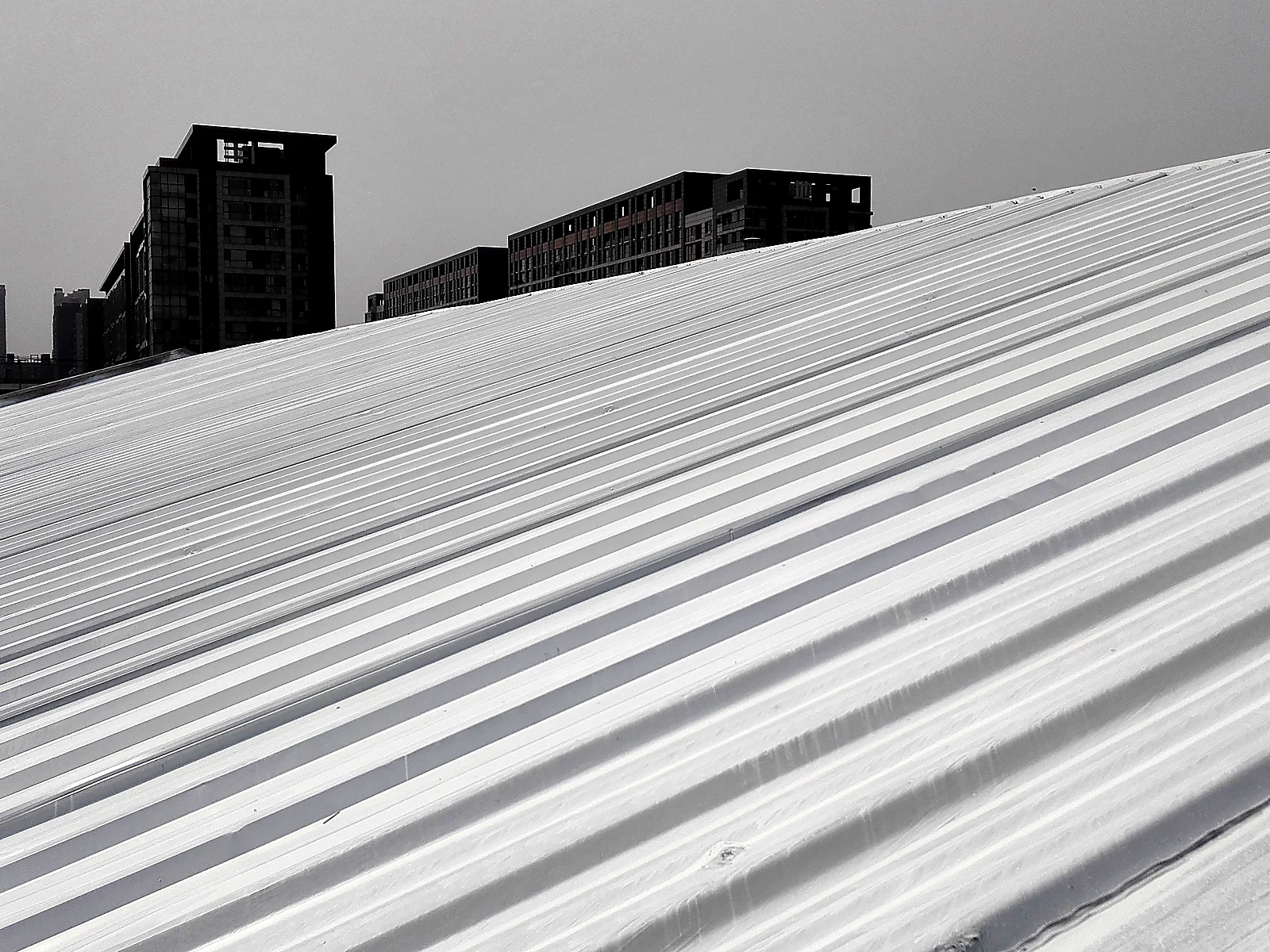 Steel-Structure Factory Roof Solar-Reflective Application, industrial site image 6