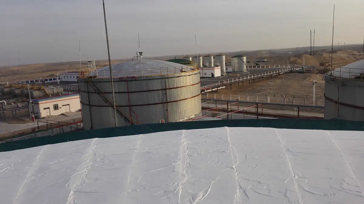 Roof & Storage Tank Solar Reflective Cooling