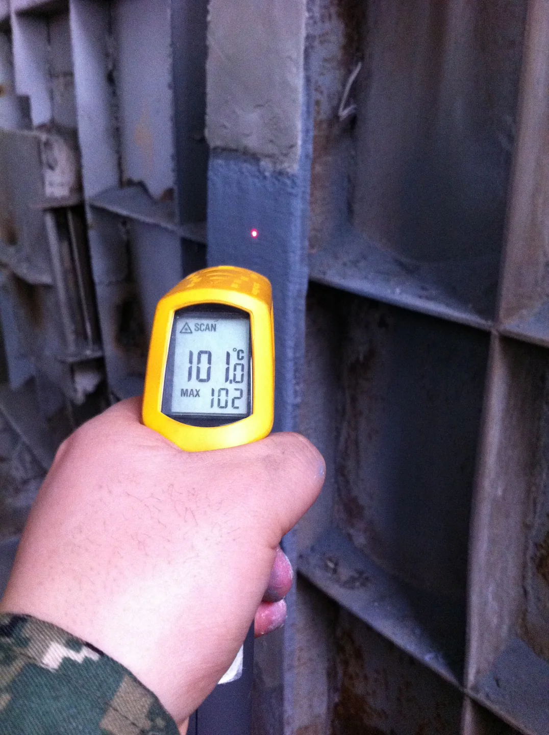 Cement Kiln Multi-Coat Insulation Application, documented site image