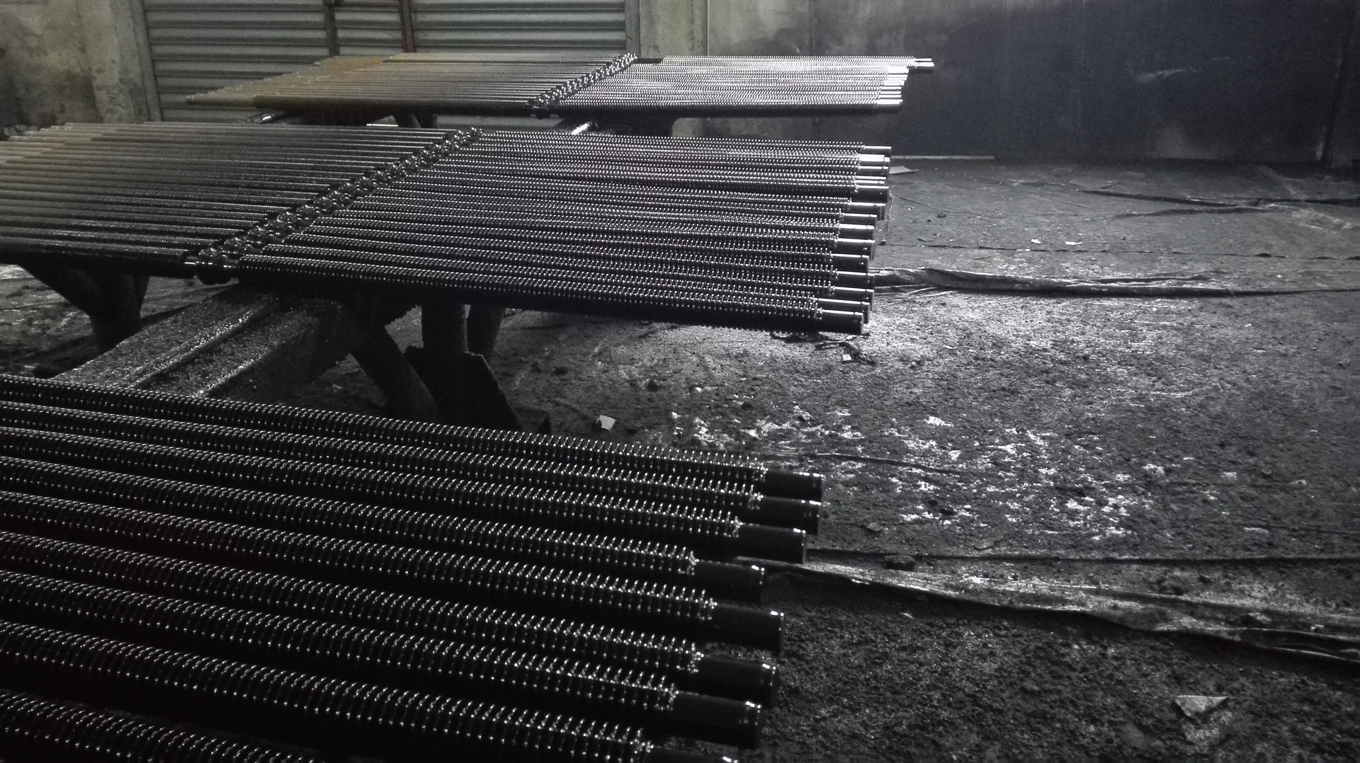 Heat Exchanger Four-Coat Spray Application, documented site image