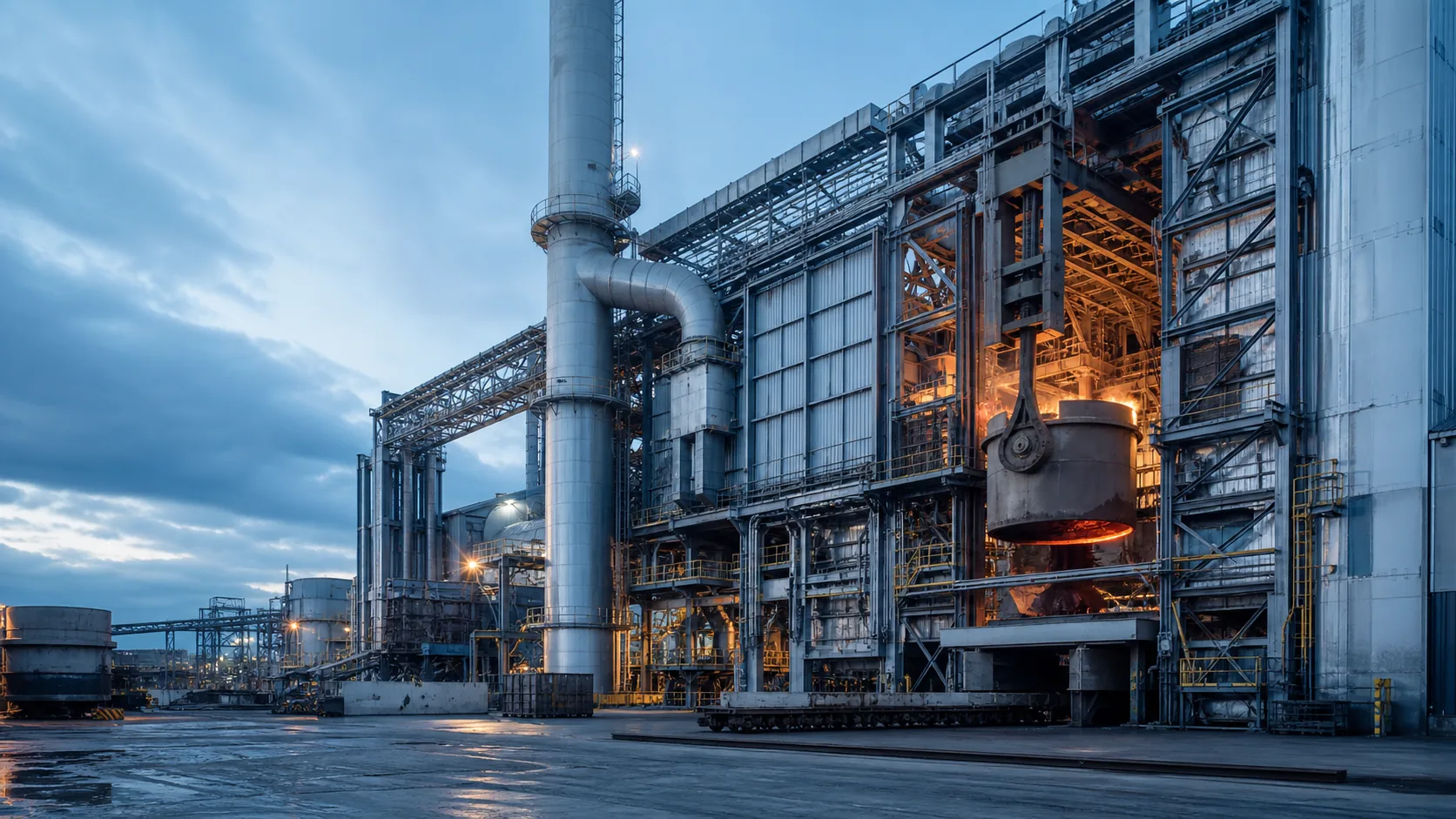 Steel — Protection for furnace systems, gas paths, dust collection, conveying and exposed steelwork in steel production.