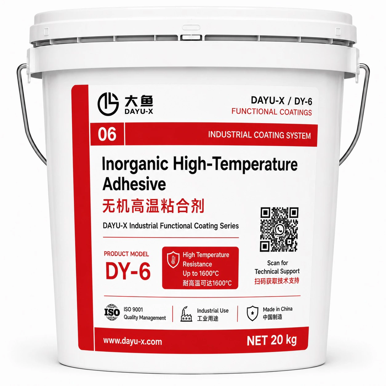 DY-6 Inorganic High-Temperature Adhesive