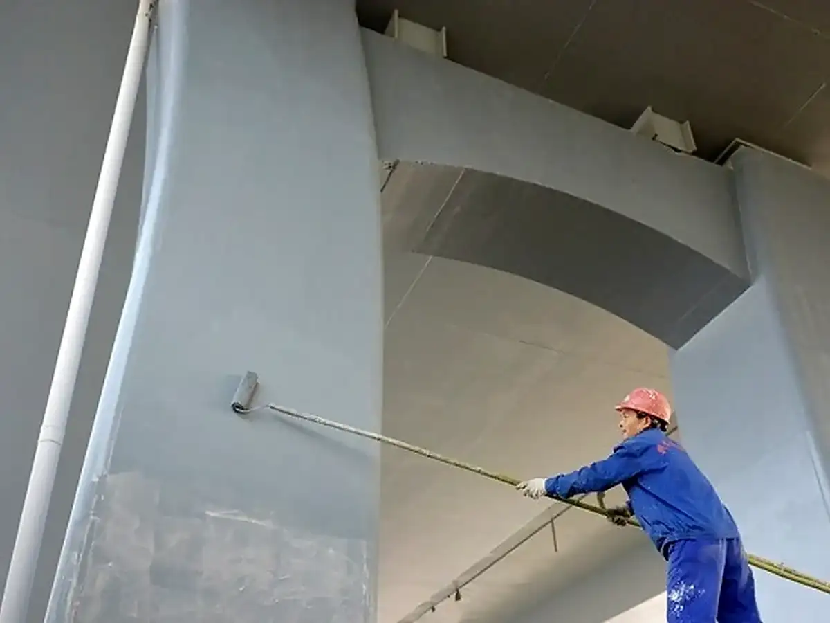 Industrial Concrete Cooling-Water Structure Protection, Cooling-water basin and concrete structure