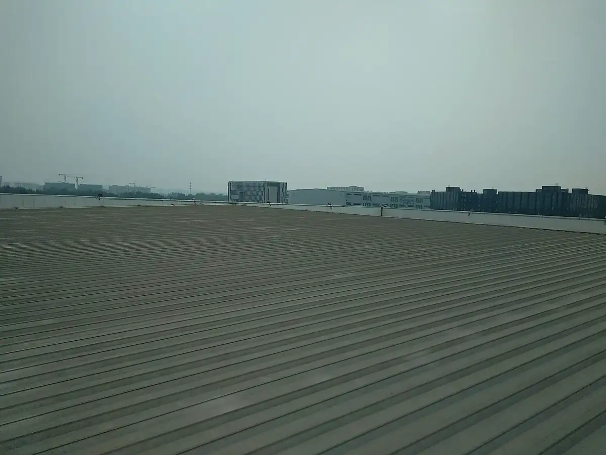 Steel-Structure Factory Roof Solar-Reflective Application, Metal factory roof