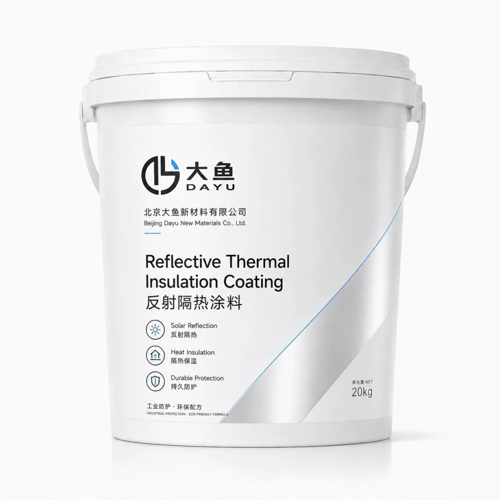 Outdoor Pipeline Solar Reflective Coating DAYU industrial coating product